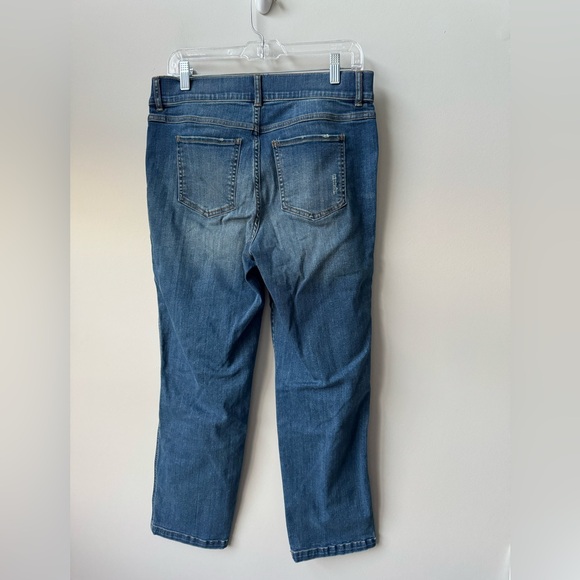 Spanx Straight Leg Jeans Vintage Indigo Style - Picture 3 of 5